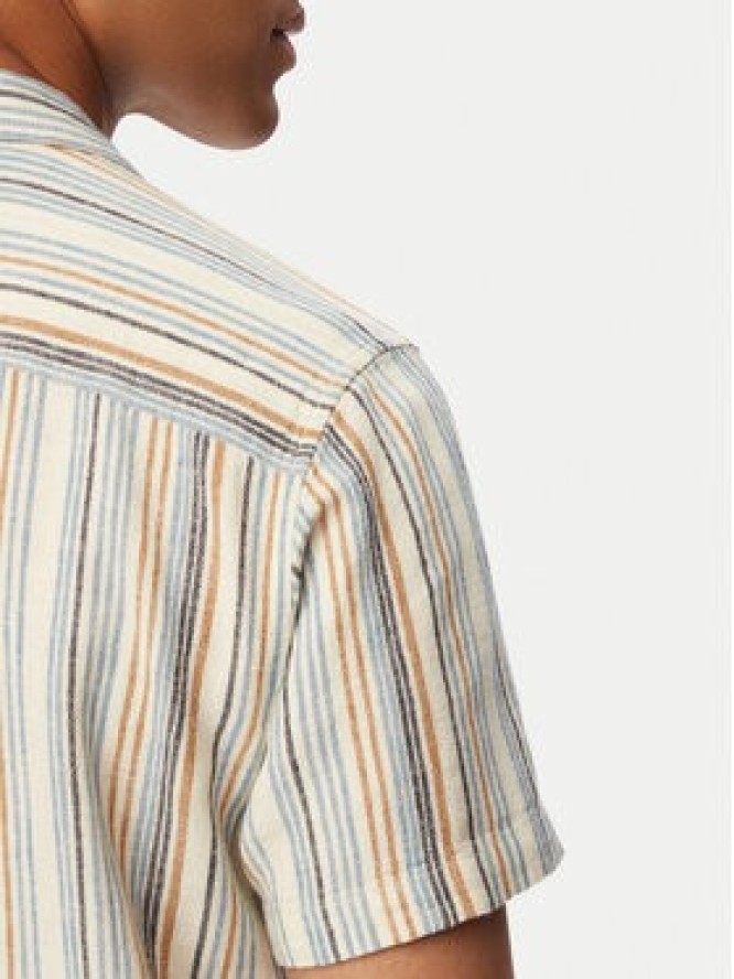 RVCA Koszula Exotica 23A041504 Kremowy Regular Fit
