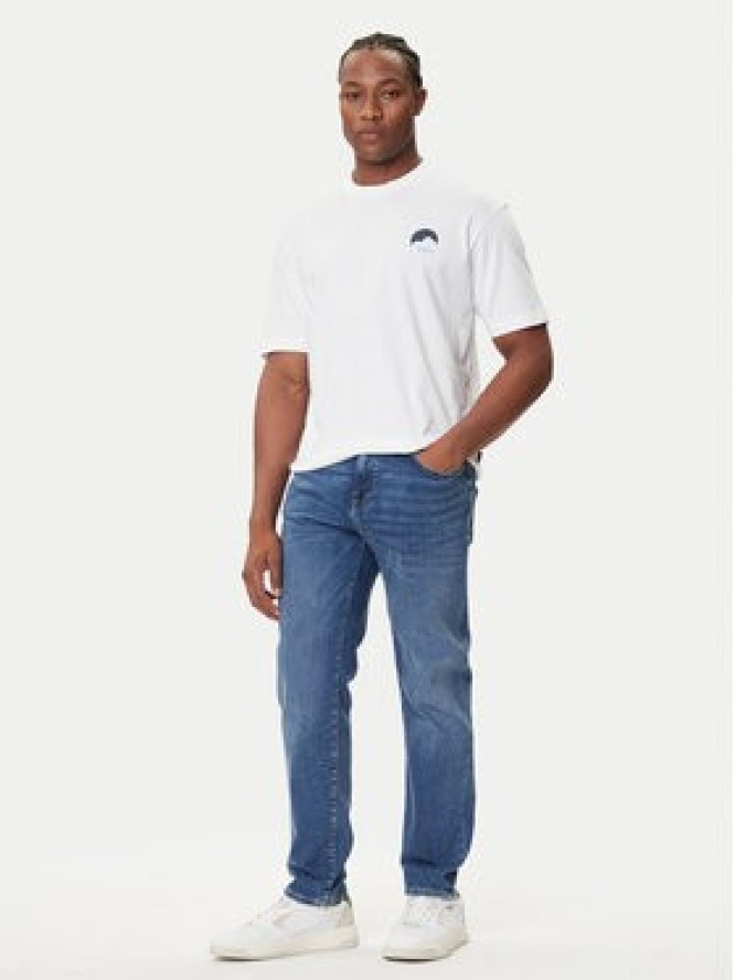 BOSS T-Shirt Te_Move 50547087 Biały Relaxed Fit