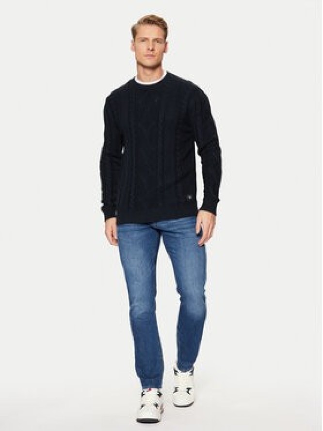 s.Oliver Sweter 2152198 Granatowy Regular Fit