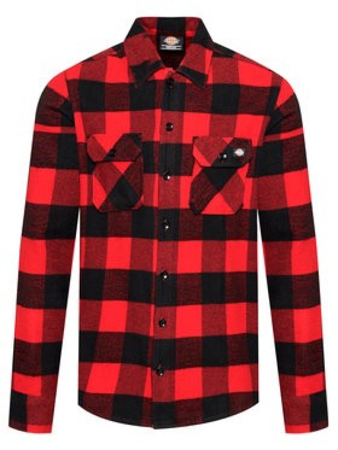 Dickies Koszula Unisex New Sacramento DK0A4XDZRDX Czerwony Regular Fit