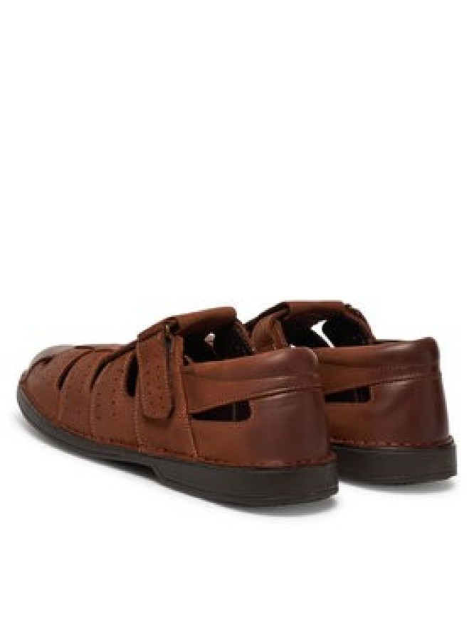 Go Soft Sandały HOLIDAY-02 MI18 Brązowy