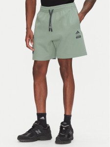 adidas Szorty sportowe Star Wars The Mandalorian™ JI5722 Zielony Regular Fit