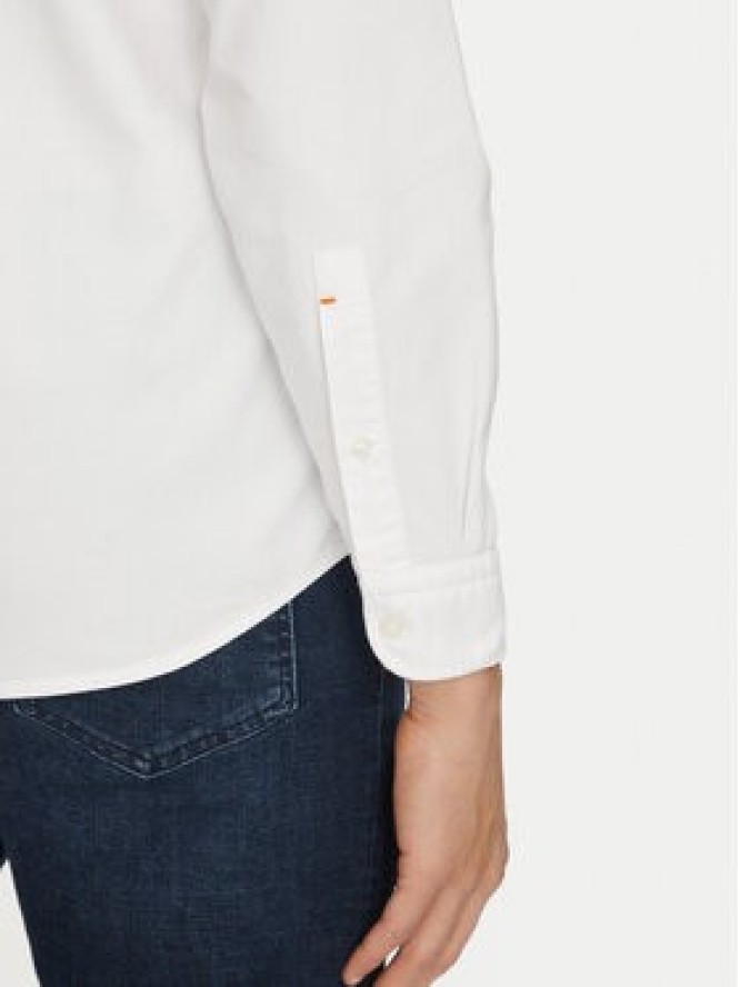 BOSS Koszula Rickert 50519707 Biały Regular Fit