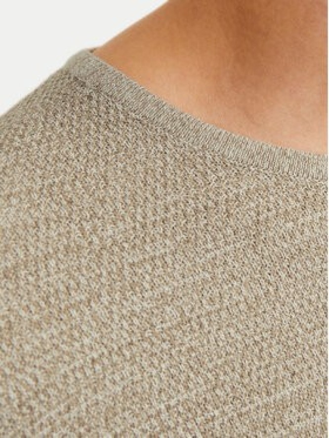 Jack & Jones Sweter George 12268279 Beżowy Regular Fit