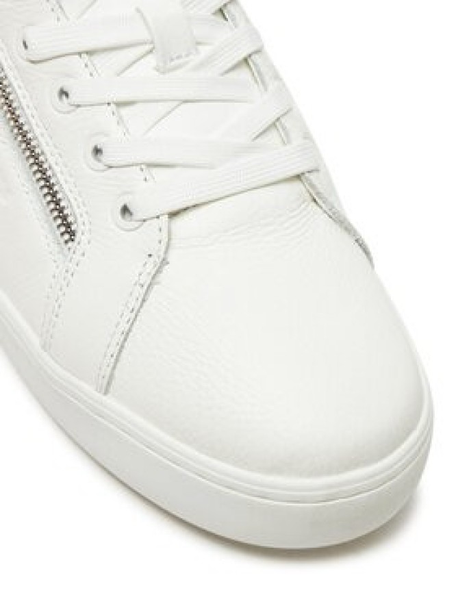 Calvin Klein Jeans Sneakersy Classic Cupsole Zip Low In YM0YM01254 Biały