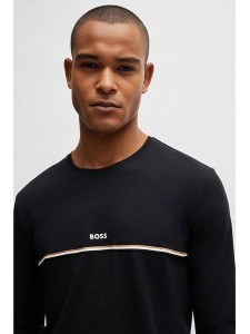 Hugo Boss Koszulka "Unique" w kolorze czarnym rozmiar: M