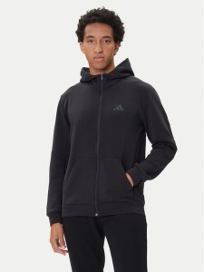 adidas Bluza techniczna Designed for Training IY1131 Czarny Regular Fit