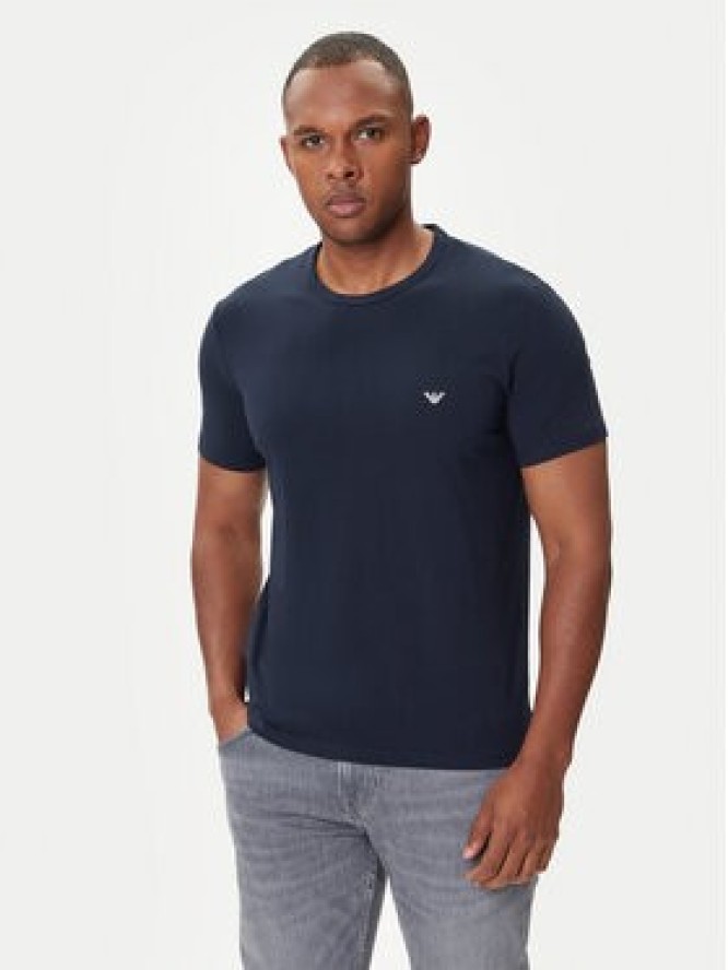 Emporio Armani Underwear Komplet t-shirtów EM000391 AF14132 MB143 Granatowy Regular Fit