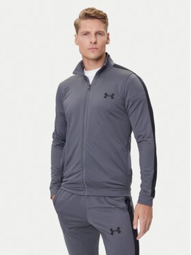 Under Armour Dres Ua Knit Track Suit 1357139-025 Szary Fitted Fit
