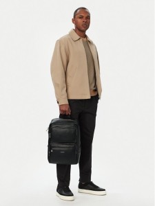 Calvin Klein Plecak Raised Double Pocket Backpack LV04D3493G Czarny