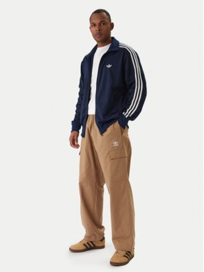 adidas Bluza Firebird KD8313 Granatowy Loose Fit