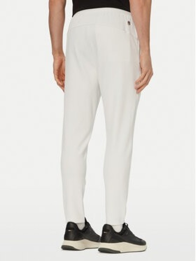 BOSS Spodnie dresowe Toc Spin 50554379 Biały Regular Fit