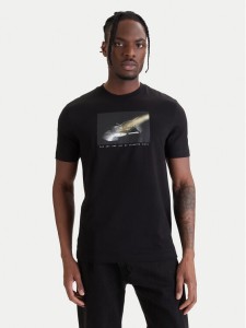 BOSS T-Shirt Dj 50561846 Czarny Regular Fit