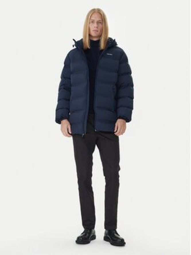 Calvin Klein Kurtka puchowa LV04LD516G Niebieski Regular Fit
