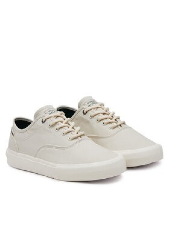 Tommy Hilfiger Tenisówki Th Hi Vulc Low Oxford Twill FM0FM05400 Biały