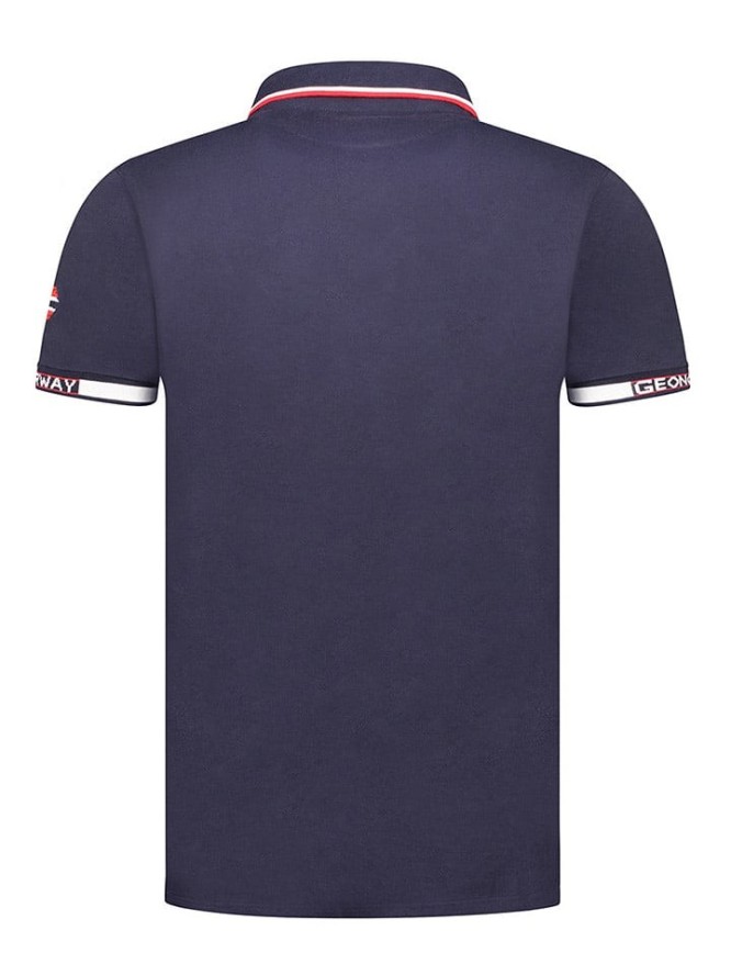 Geographical Norway Koszulka polo "Kauge" w kolorze granatowym rozmiar: S