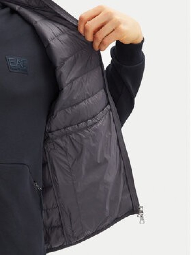 EA7 Emporio Armani Kamizelka 8NPQ06 PNGPZ U8115 Szary Regular Fit