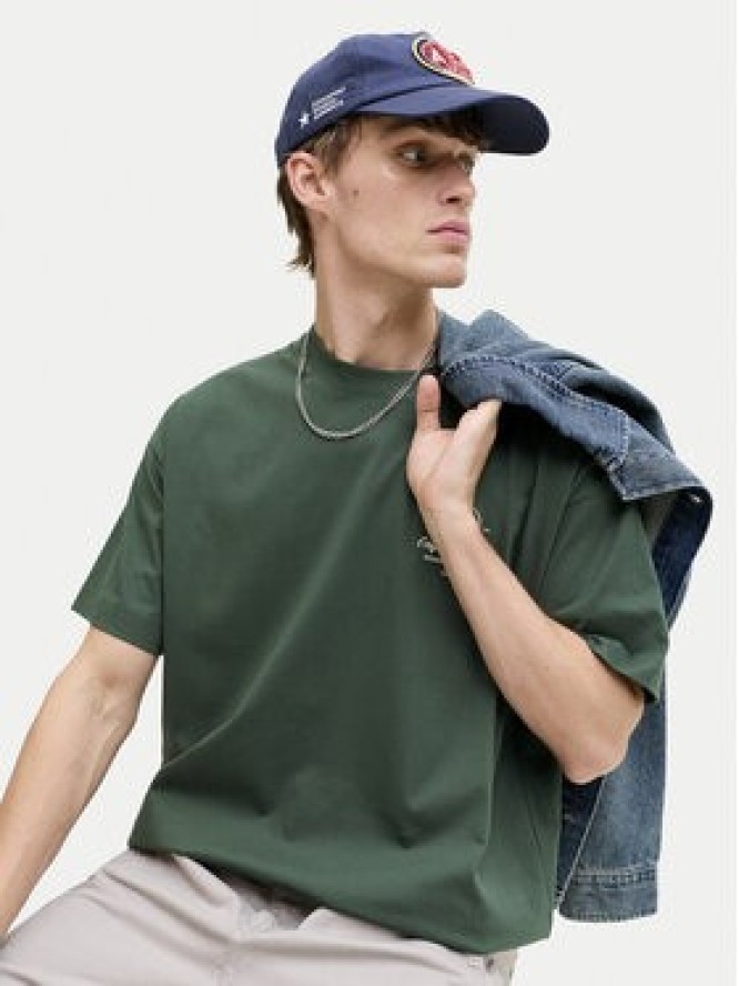 Jack & Jones T-Shirt Niagara 12293422 Zielony Regular Fit