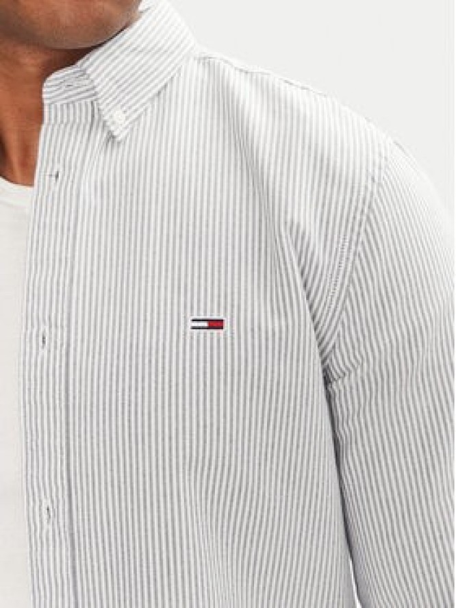 Tommy Jeans Koszula DM0DM20668 Niebieski Slim Fit