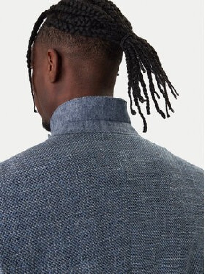 BOSS Marynarka H-Hutson 50556910 Granatowy Regular Fit