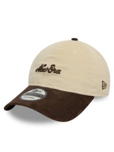 New Era Czapka z daszkiem Premium Cord 9Twenty 60595315 Beżowy