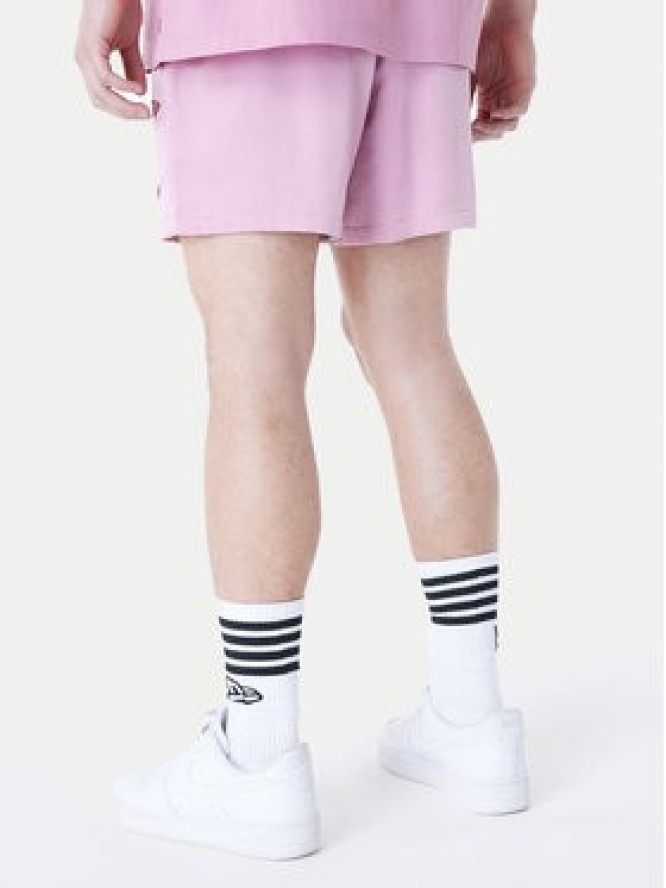 New Era Szorty sportowe New York Yankees MLB Woven 60596377 Różowy Regular Fit