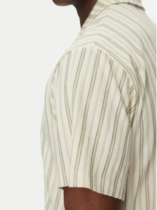 Jack & Jones Koszula Bluleo 12275085 Beżowy Relaxed Fit