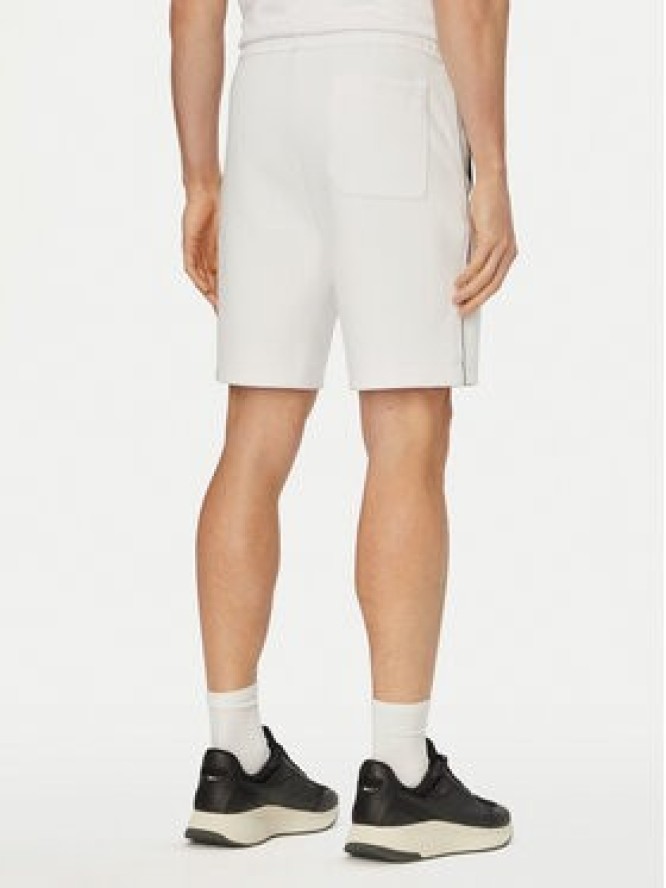 BOSS Szorty sportowe Join Headlo 50561776 Biały Regular Fit