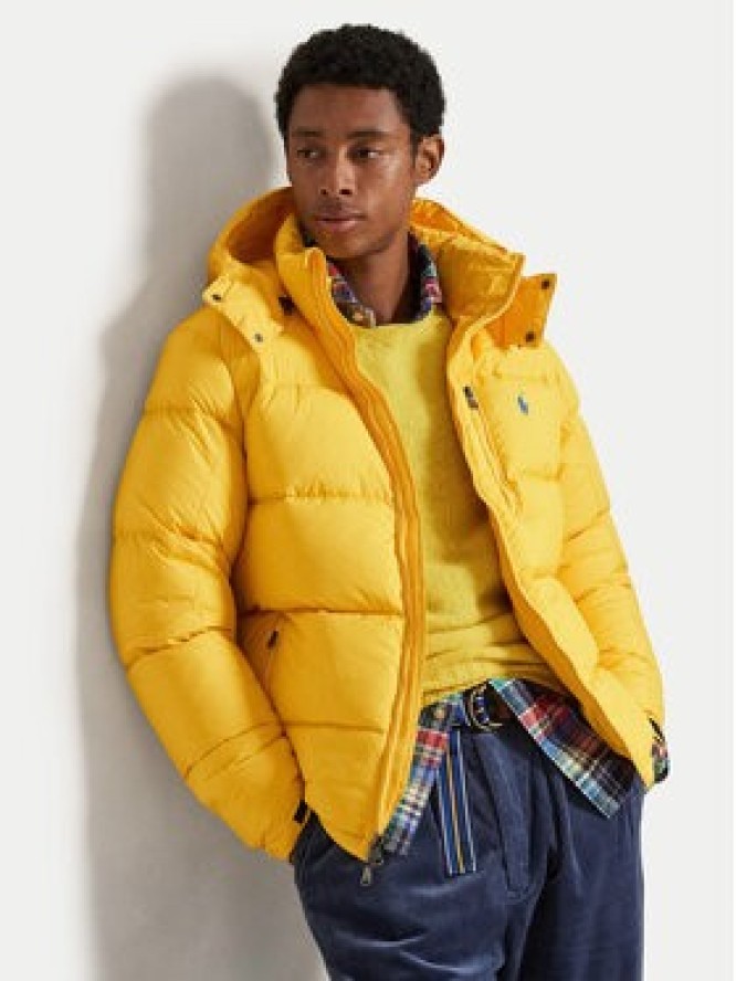 Polo Ralph Lauren Kurtka puchowa 710968278009 Żółty Regular Fit