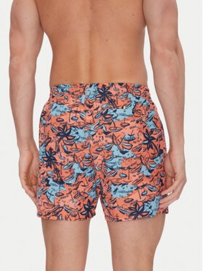 BOSS Szorty kąpielowe Willow 50539931 Pomarańczowy Regular Fit