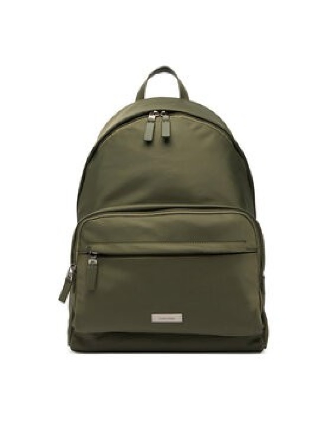 Calvin Klein Saszetka Sleek Round Backpack LV04D3143G Zielony