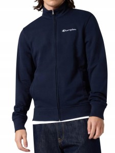 BLUZA męska CHAMPION 222167-BS501 granatowa na zamek sportowa dresowa XXL