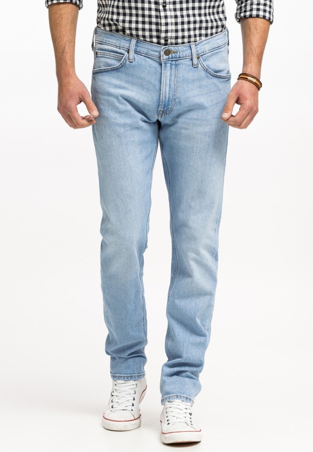LEE DAREN ZIP FLY MĘSKIE SPODNIE JEANSOWE JEANSY DŻINSY BLUE SKY LIGHT L707ICC25 112331697