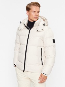 BOSS Kurtka zimowa Corbinian 50497836 Écru Regular Fit