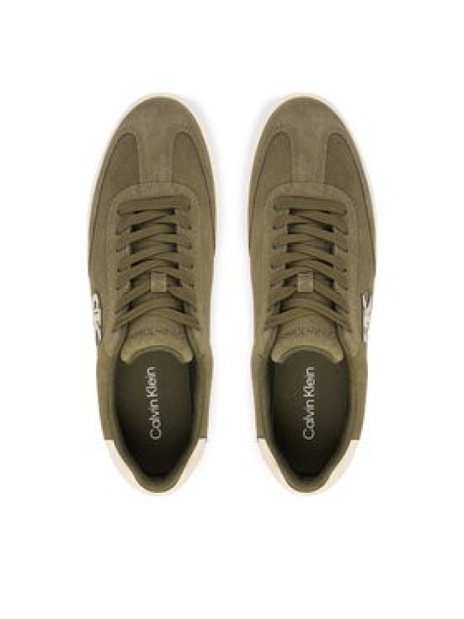 Calvin Klein Sneakersy Low Prof Cupsole Su HM0HM02125 Zielony