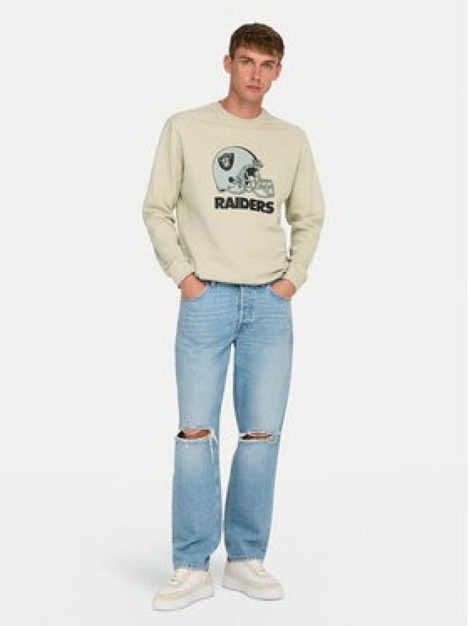 Only & Sons Bluza 22031838 Beżowy Regular Fit