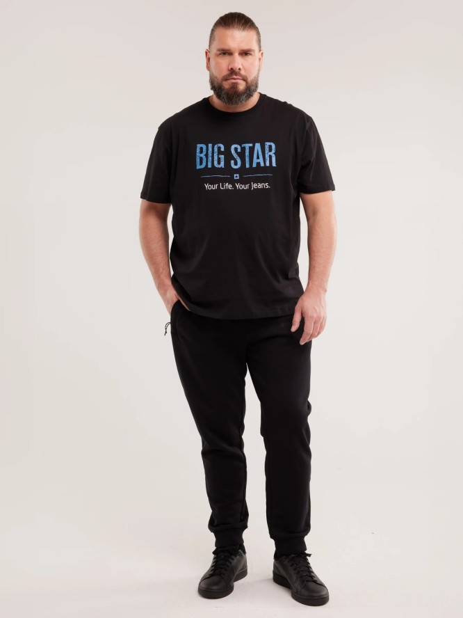 Spodnie męskie dresowe czarne Pylyp 906