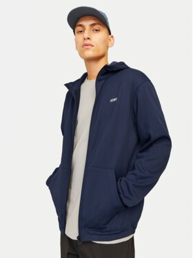 Jack & Jones Bluza Basic 12261373 Granatowy Regular Fit