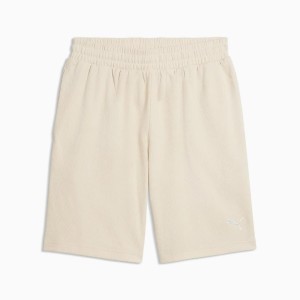 Szorty męskie Puma ESS ELEVATED RELAXED 9" beżowe, rozmiar XL
