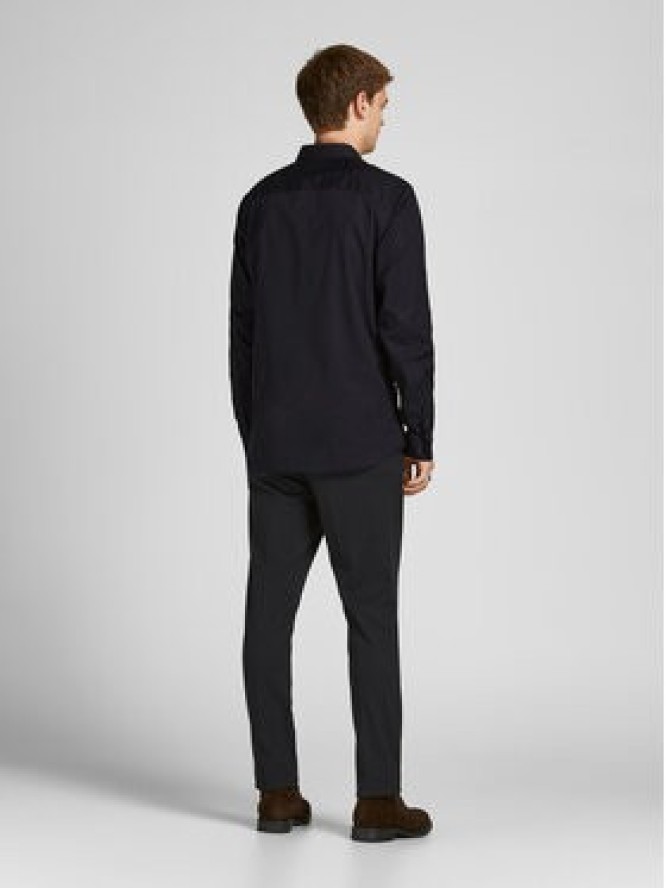 Jack & Jones Koszula 12201905 Czarny Slim Fit