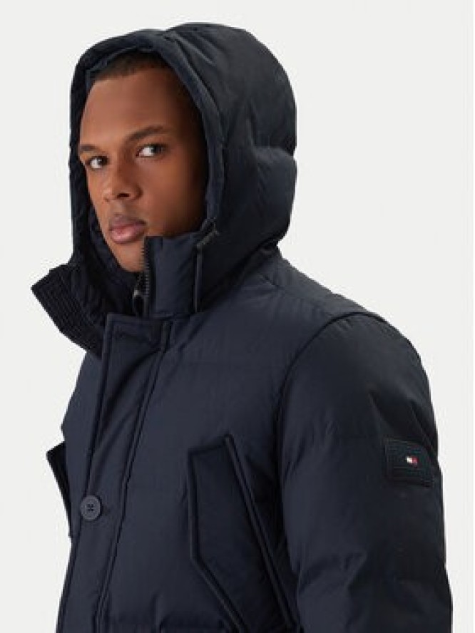 Tommy Hilfiger Kurtka zimowa Essential MW0MW37483 Granatowy Regular Fit