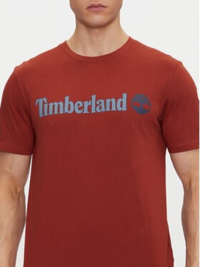 Timberland T-Shirt TB0A5UPQ Czerwony Regular Fit