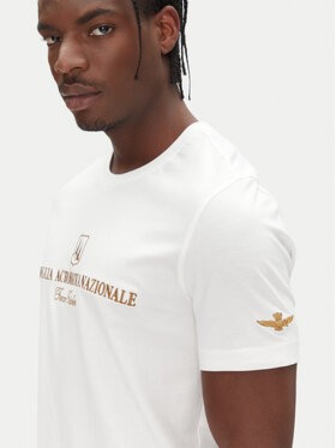 Aeronautica Militare T-Shirt 251TS2410J592 Biały Regular Fit