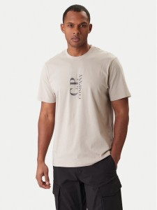 C.P. Company T-Shirt 20CMTS084A005100W Beżowy Regular Fit