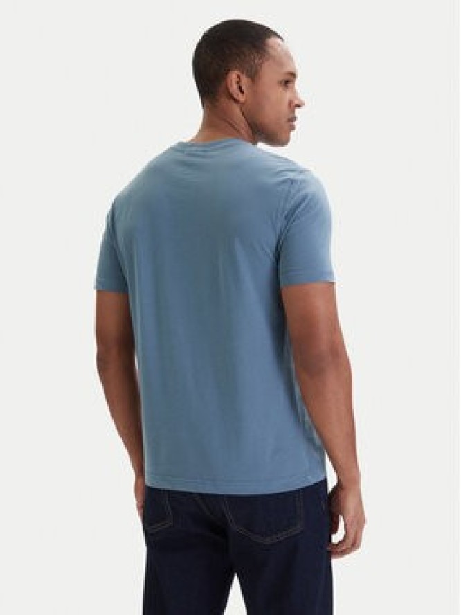 Aeronautica Militare T-Shirt 261TS2534UJ00641 Niebieski Regular Fit