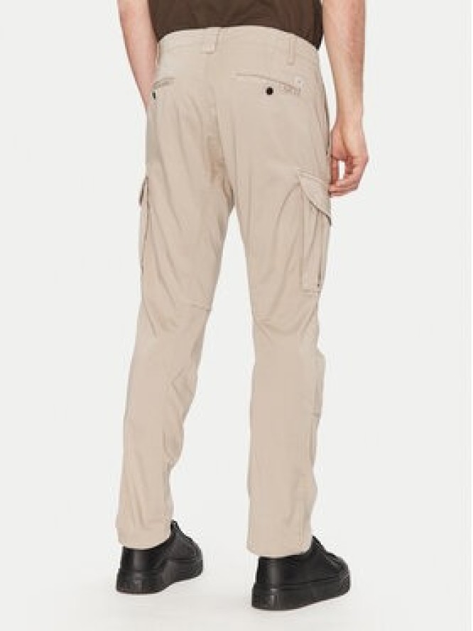 C.P. Company Spodnie materiałowe 18CMPA056A005694G Khaki Regular Fit