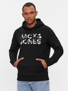 Jack & Jones Bluza Jeff 12250682 Czarny Standard Fit