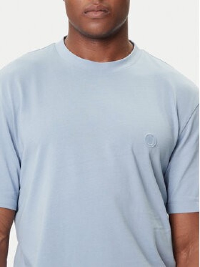 HUGO T-Shirt Niley 50519984 Błękitny Regular Fit