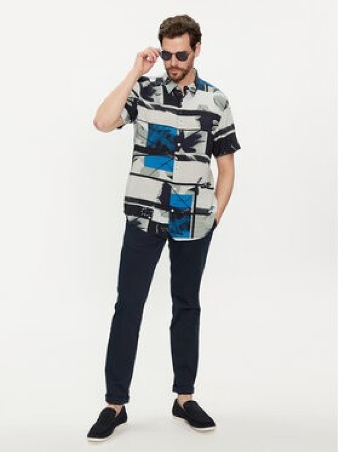 Guess Koszula M4GH64 WD4Z2 Szary Slim Fit