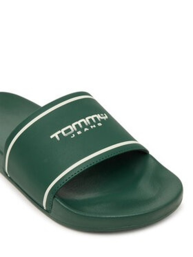 Tommy Jeans Klapki Tjm Summer Sandal 26.2 EM0EM01723 Zielony